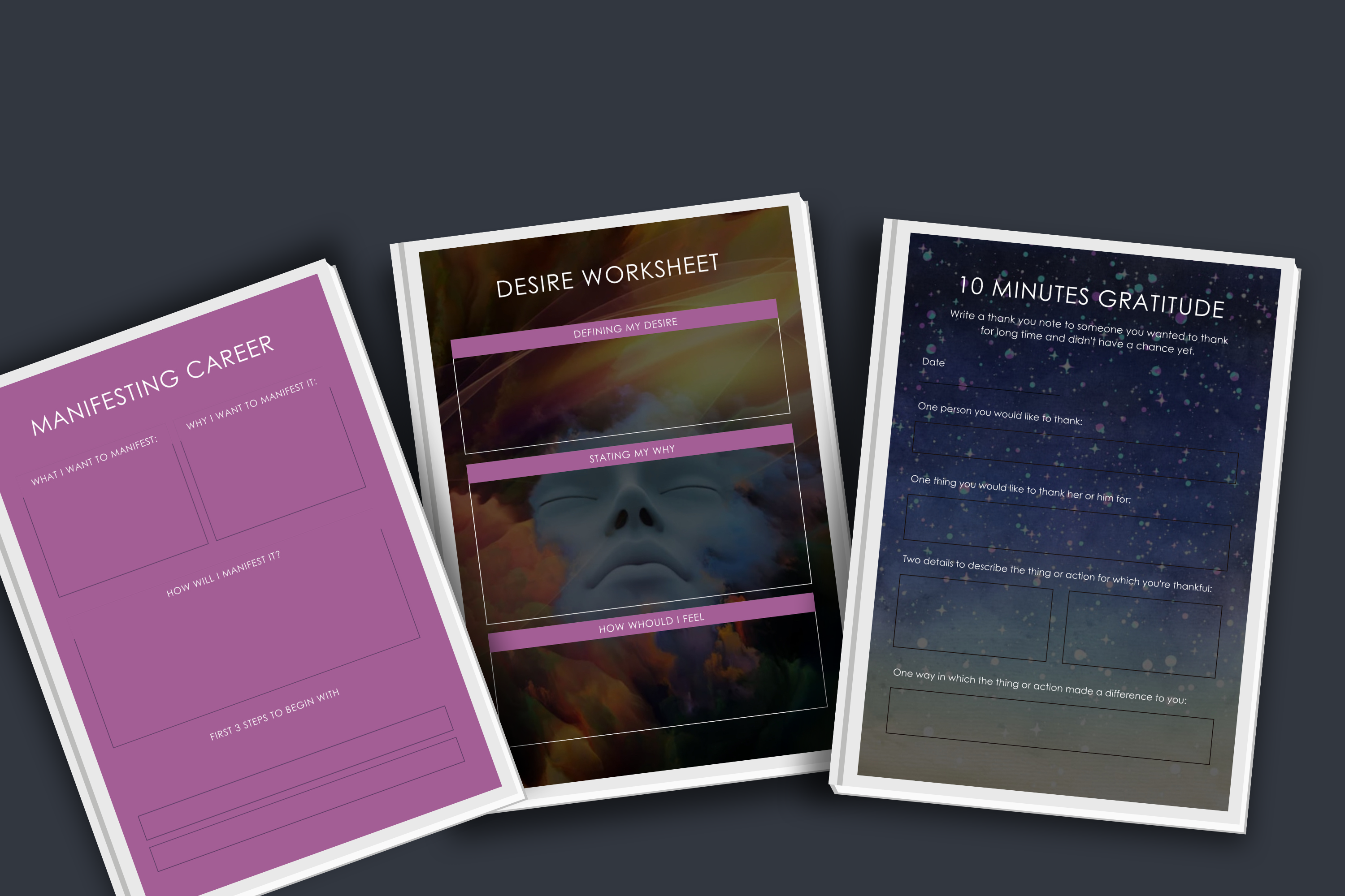 Manifestation Workbook Planner - PLR