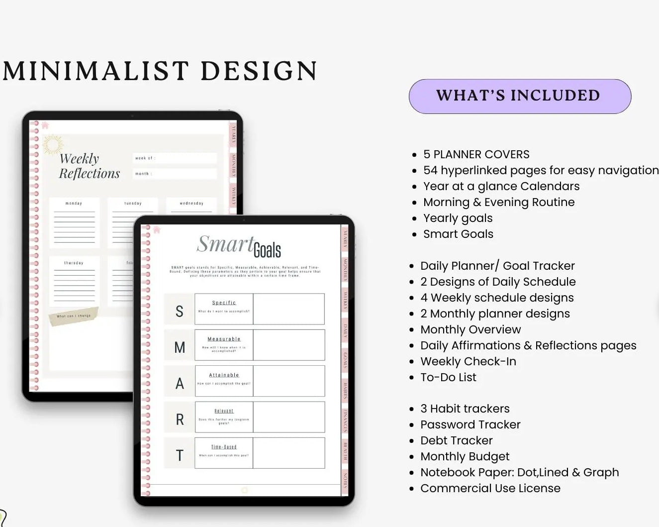 That Girl PLR Digital Planner - Sticker Bundle