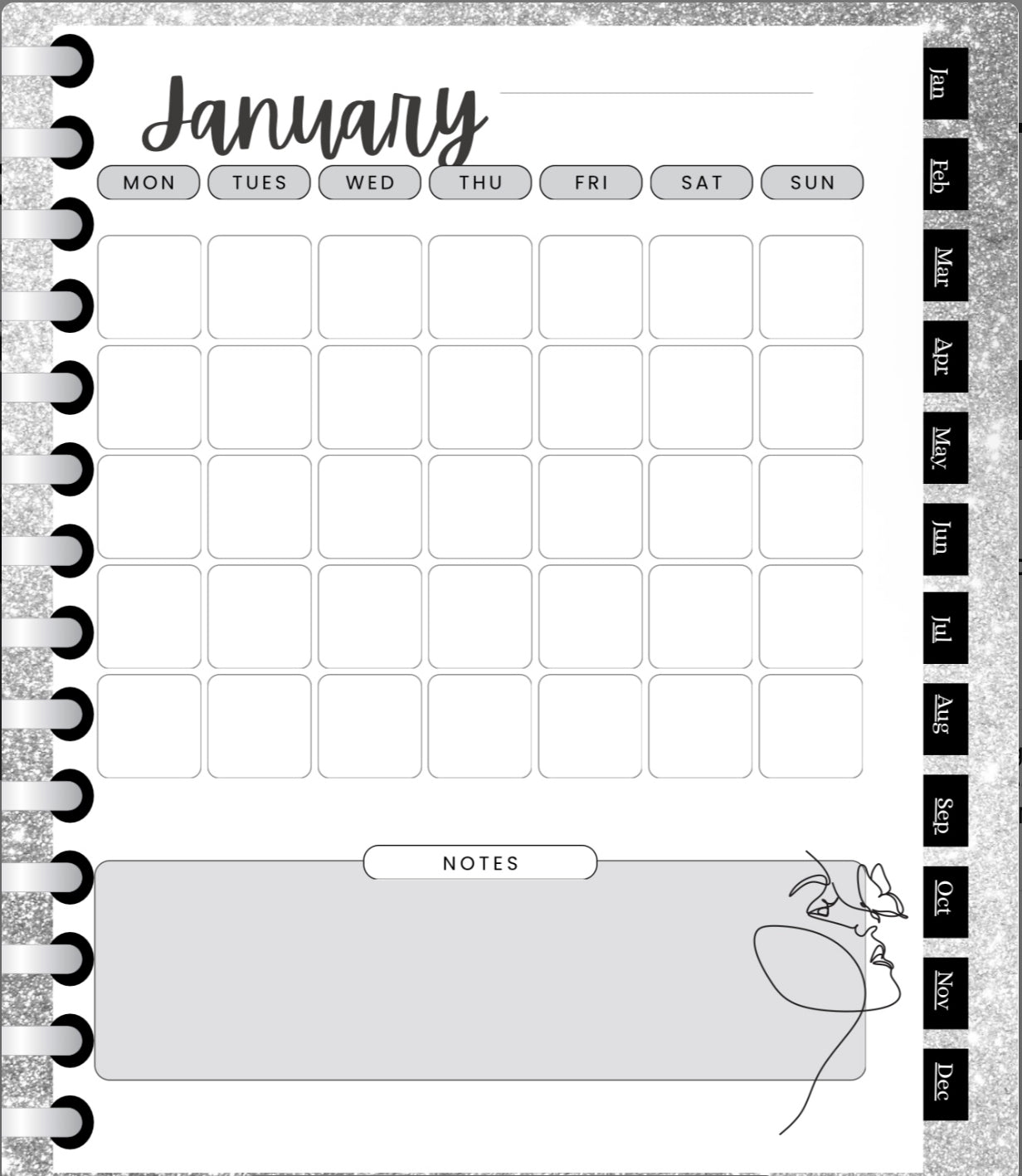 Her Digital Planner - MRR