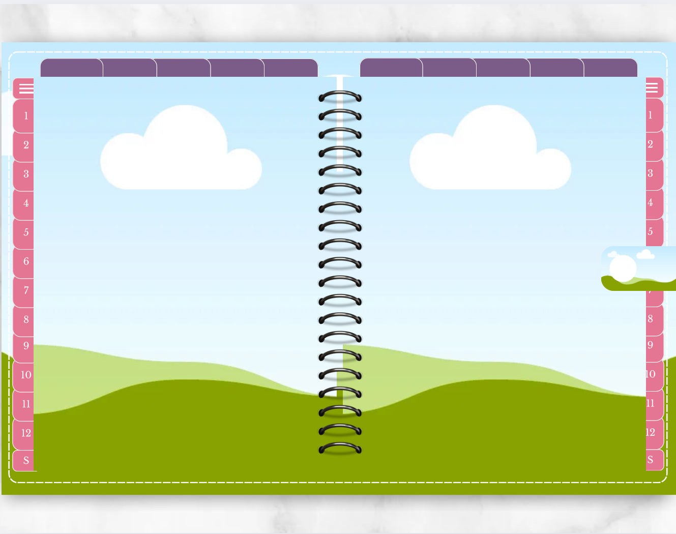 Daily Planner - Bonus Template & Sticker Bundle - PLR