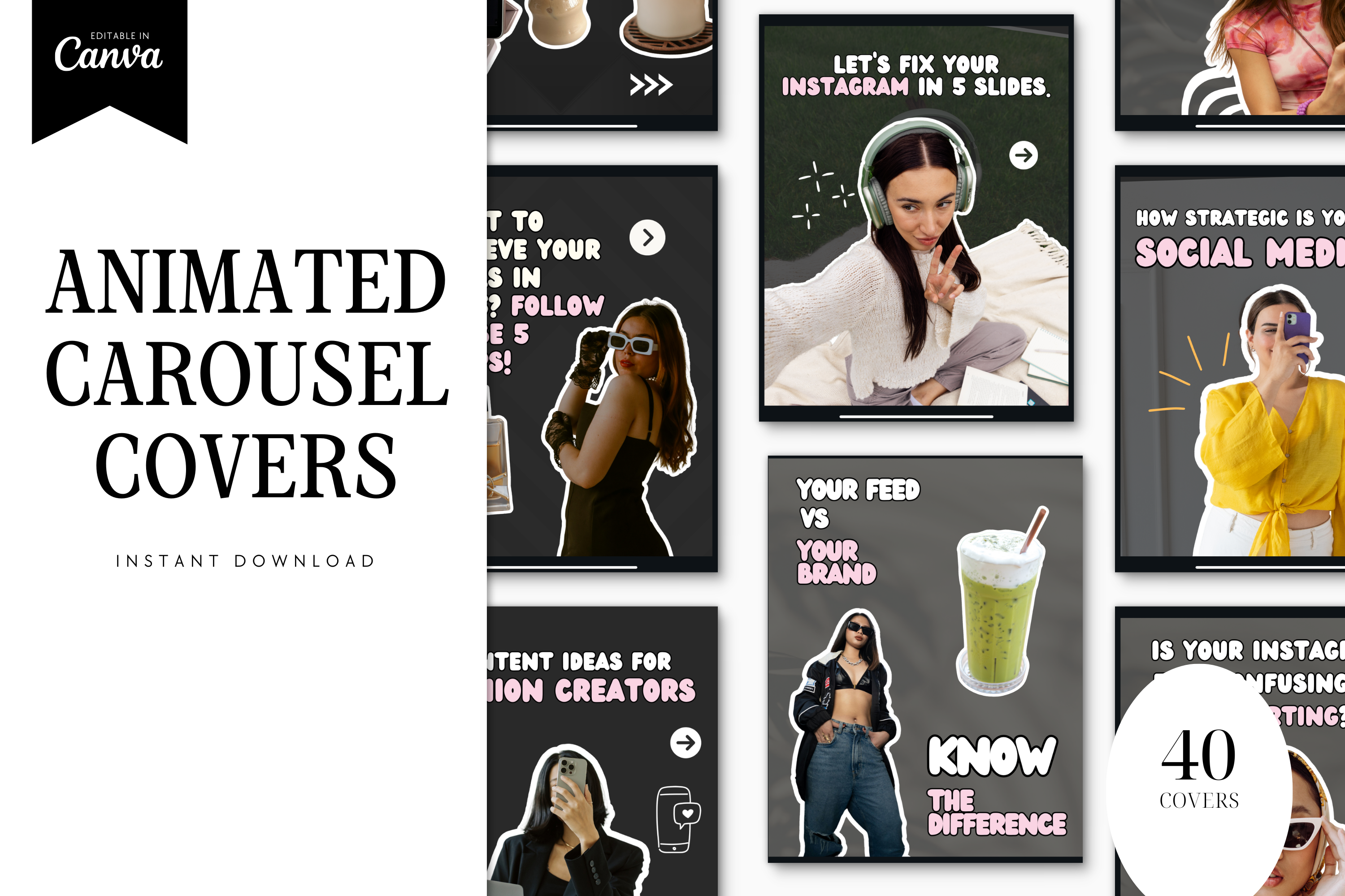 Animated Carousel Templates - PLR