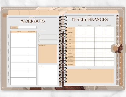 “That Girl” 2026 PLR Digital Planner