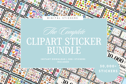 30k+ Digital Planner Sticker Bundle - PLR