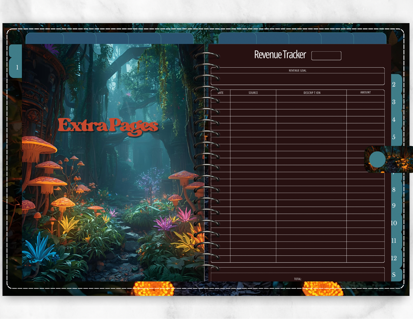 Daily Planner - Bonus Template & Sticker Bundle - PLR