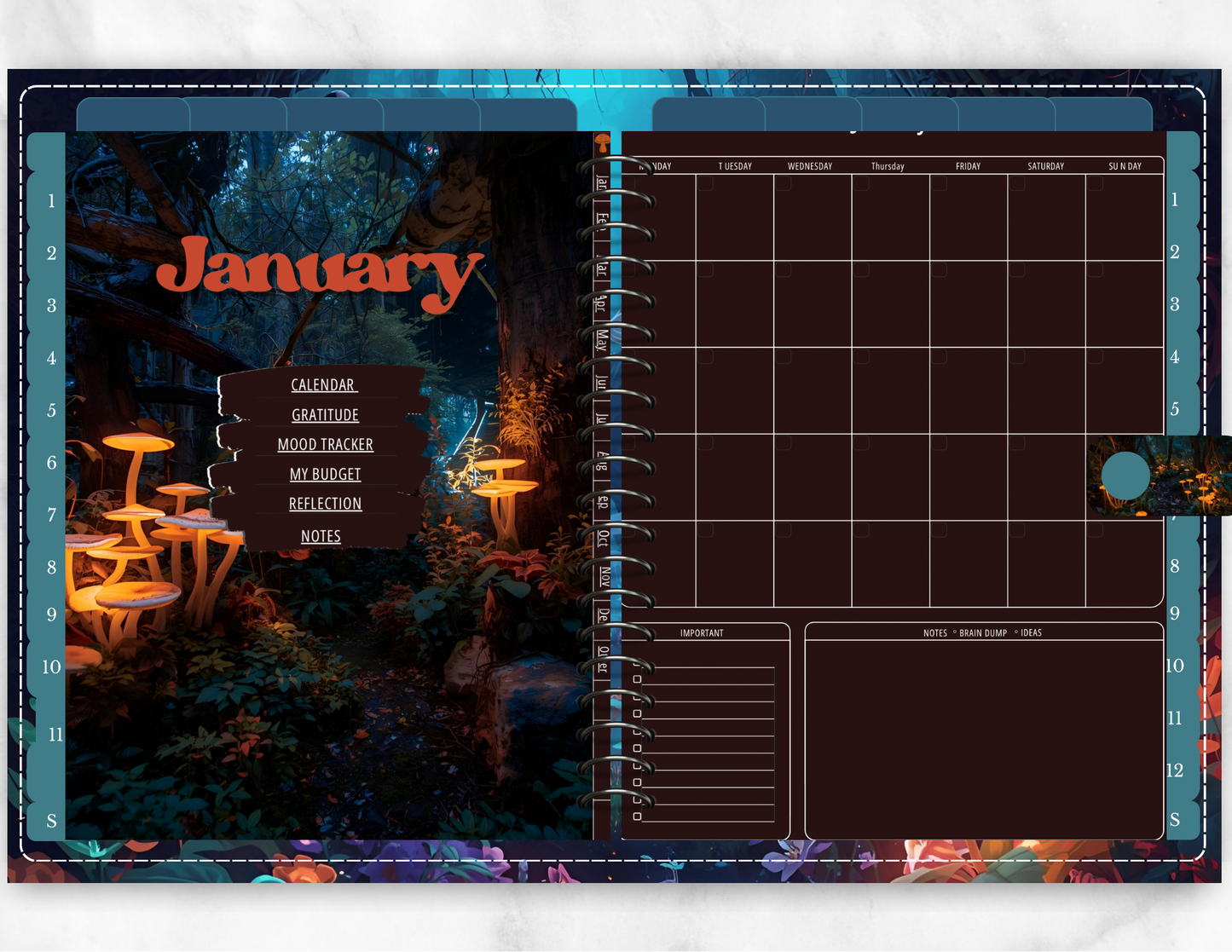 Daily Planner - Bonus Template & Sticker Bundle - PLR
