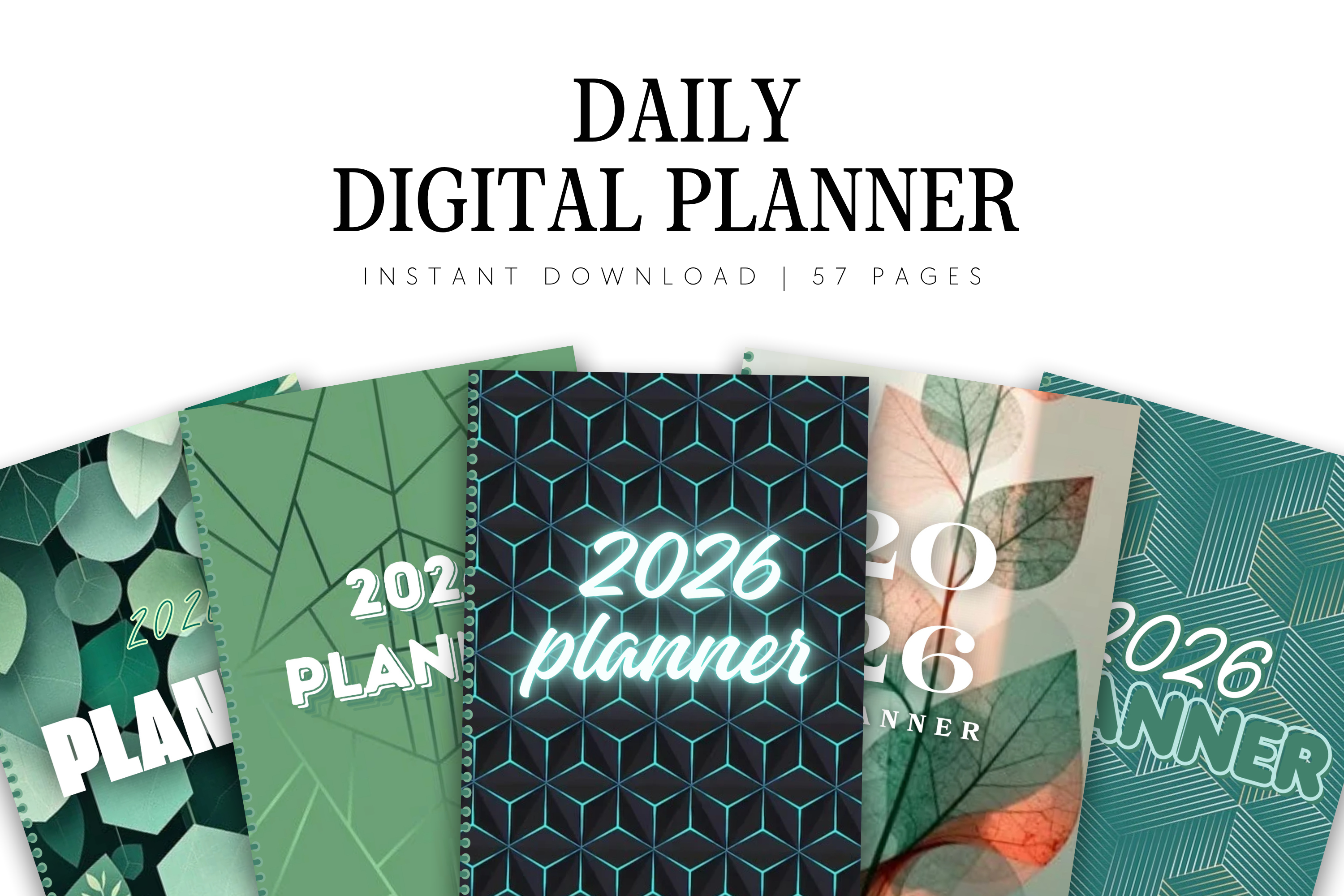 2026 Daily Digital Planner - PLR