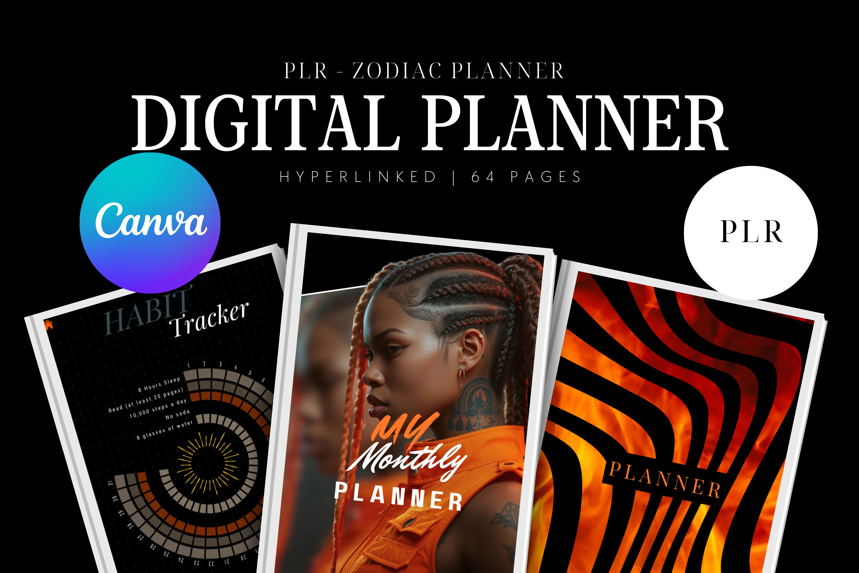 Digital Planner Her Zodiac -PLR