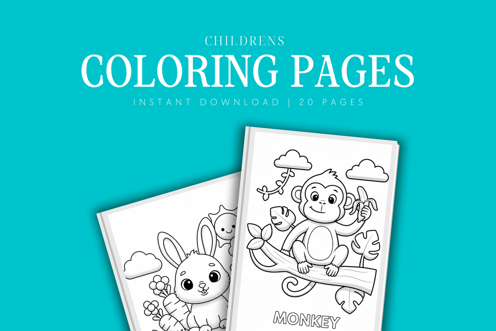 Animal Coloring Book - PLR