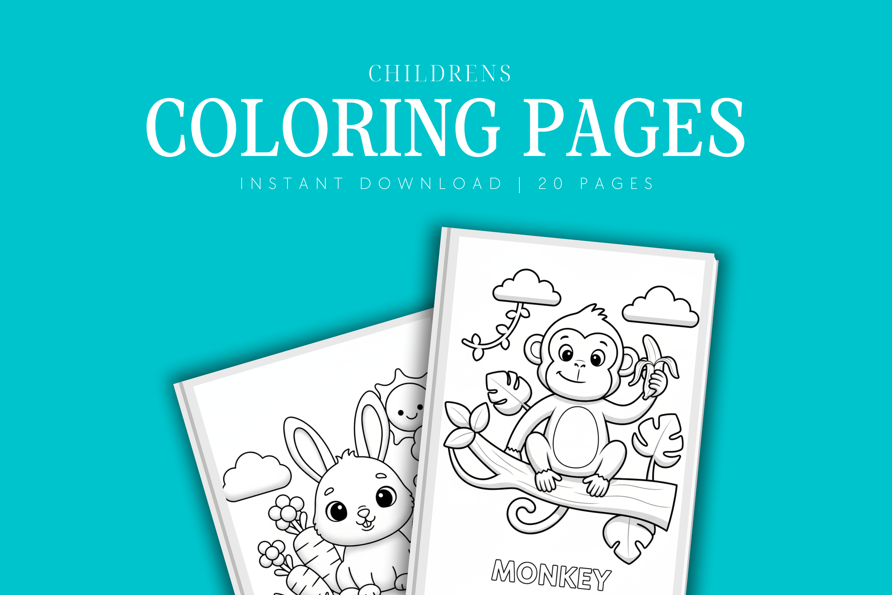 Animal Coloring Book - PLR