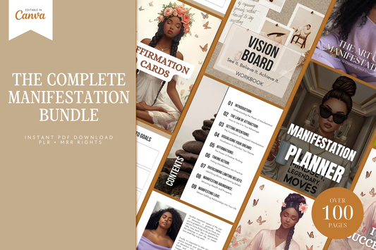 The Complete Manifestation PLR Bundle — Done-For-You