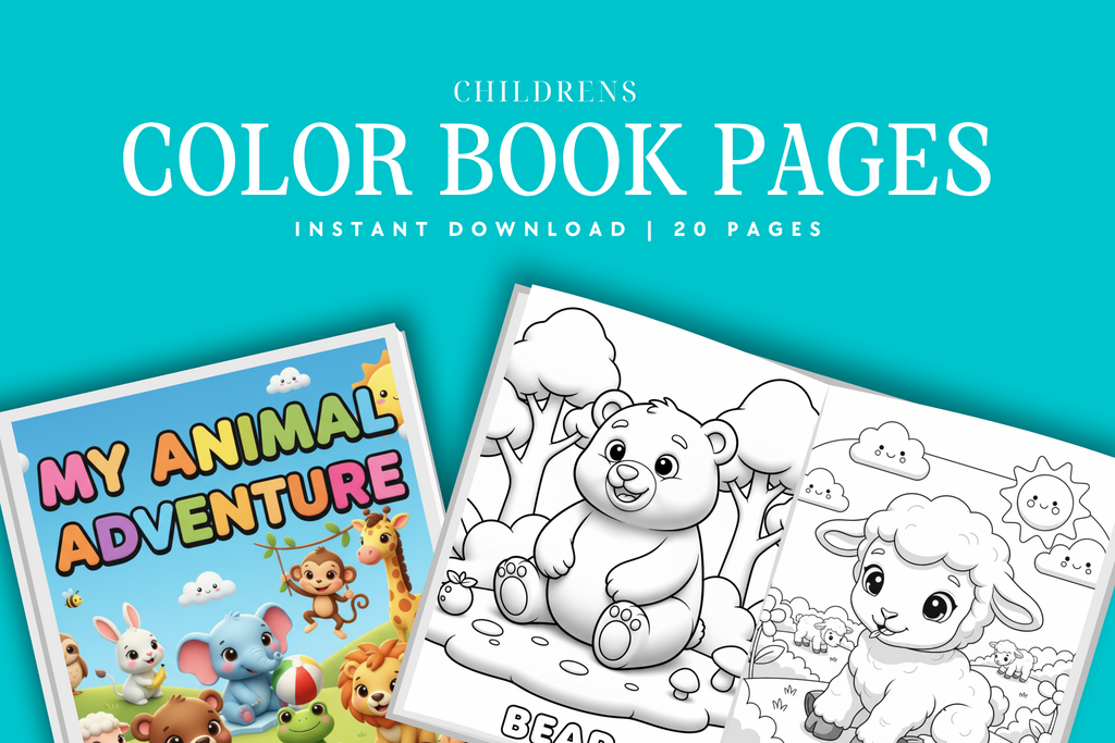 Animal Coloring Book - PLR