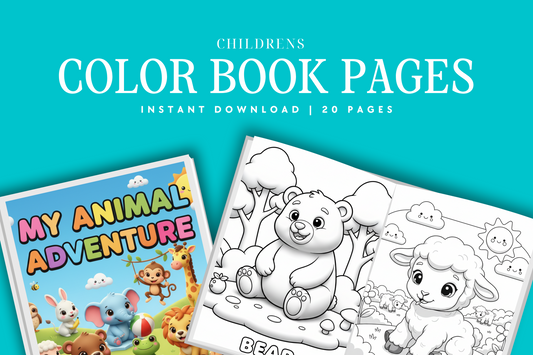 Animal Coloring Book - PLR
