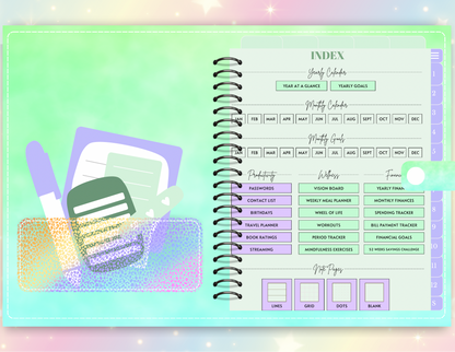 That Girl Planner Undated | PLR