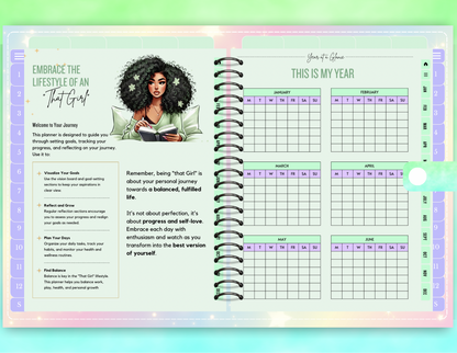 That Girl Planner Undated | PLR