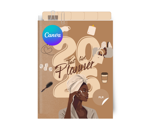 “That Girl” 2026 PLR Digital Planner