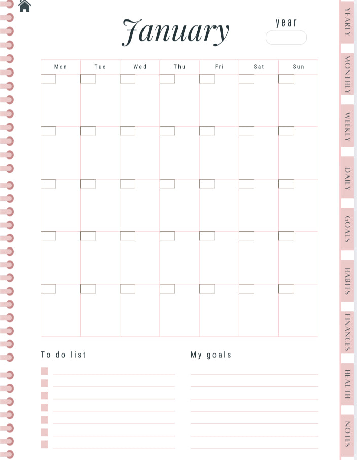 That Girl PLR Digital Planner - Sticker Bundle