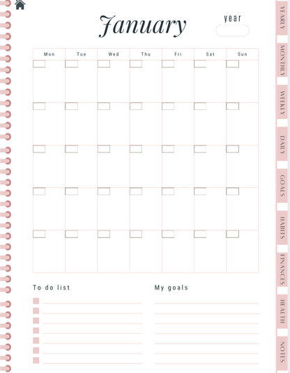 That Girl PLR Digital Planner - Sticker Bundle