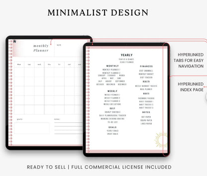 That Girl PLR Digital Planner - Sticker Bundle