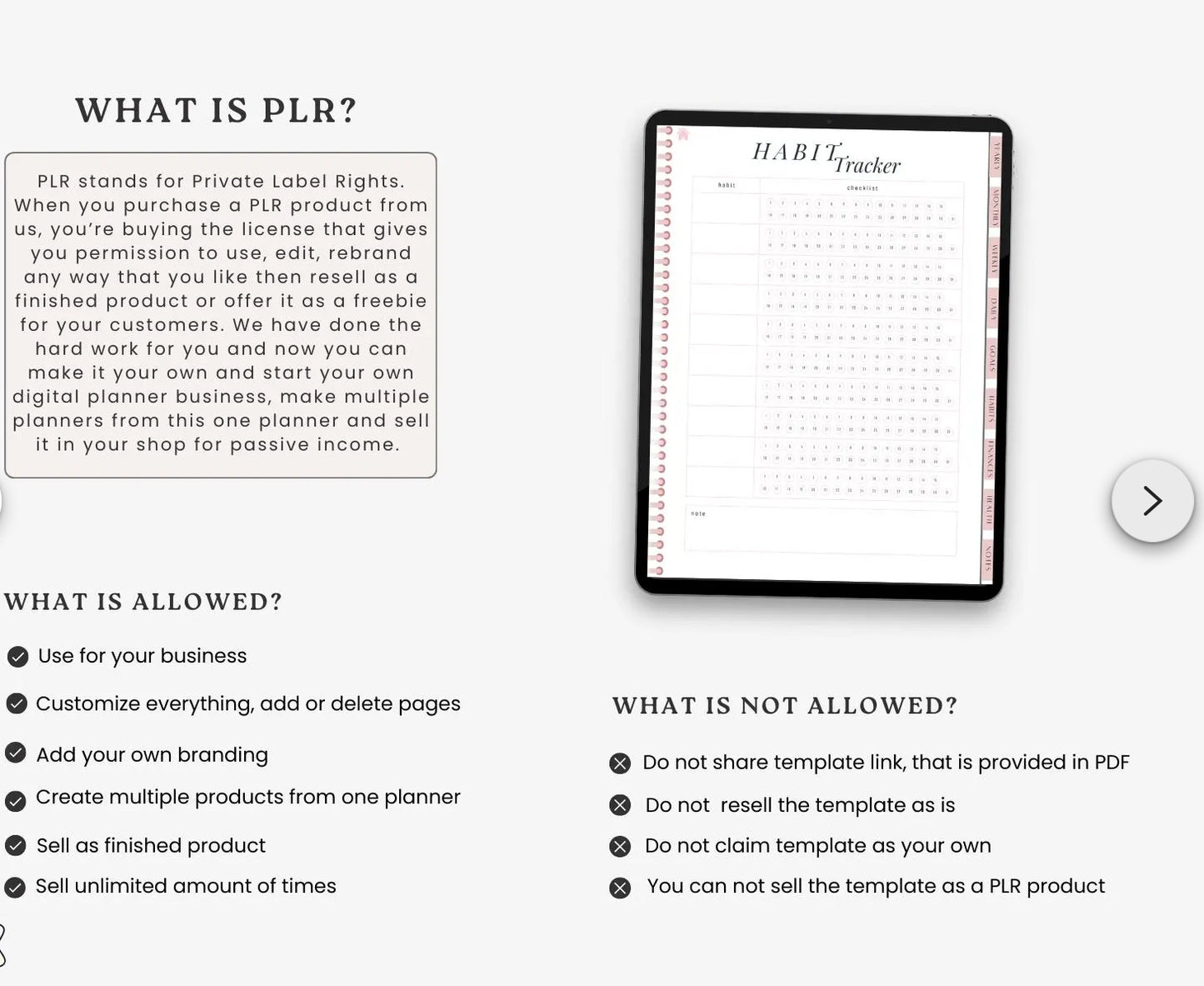 That Girl PLR Digital Planner - Sticker Bundle