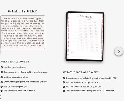 That Girl PLR Digital Planner - Sticker Bundle