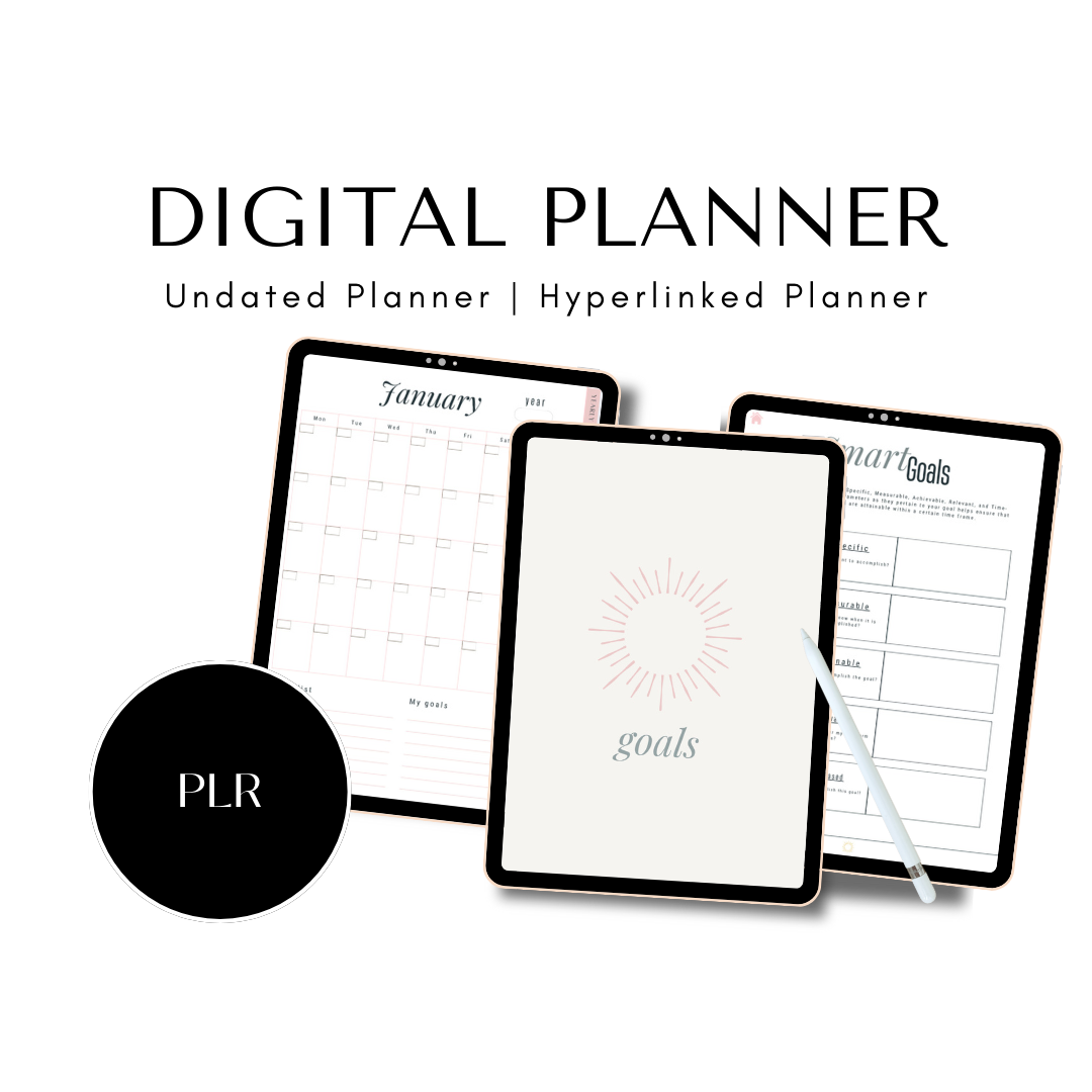 That Girl PLR Digital Planner - Sticker Bundle