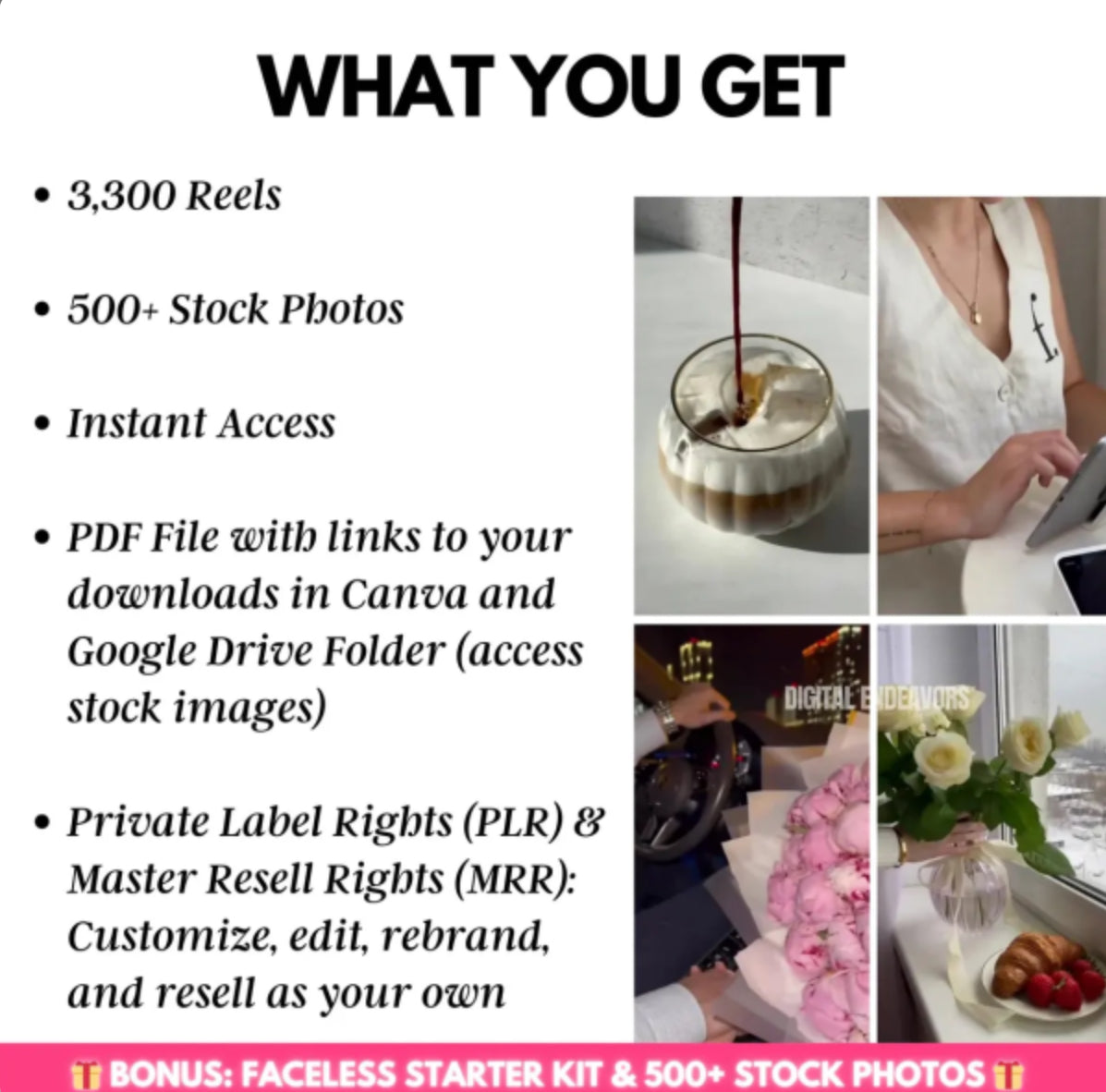 Aesthetic Faceless Videos Bundle - MRR