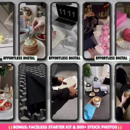 Aesthetic Faceless Videos Bundle - MRR