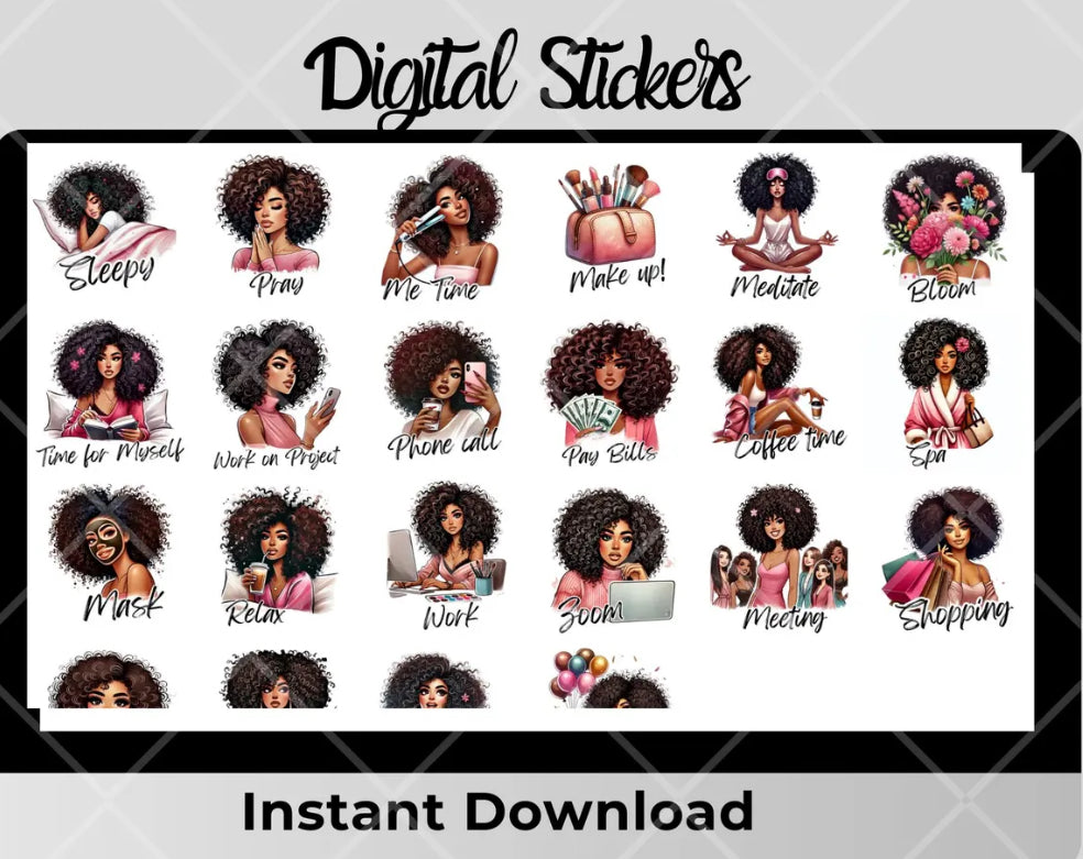 That Girl Planner Undated | PLR