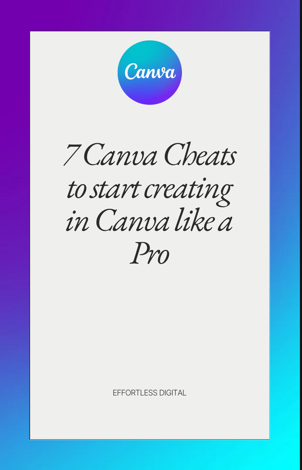 Canva Hacks: Cheat Guide