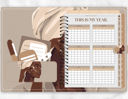 “That Girl” 2026 PLR Digital Planner