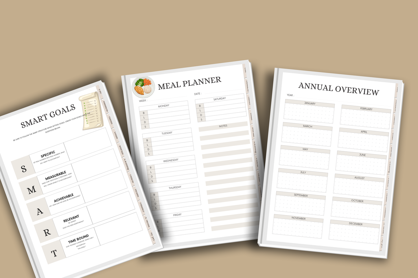 That Girl Hyperlinked Digital Planner _ PLR