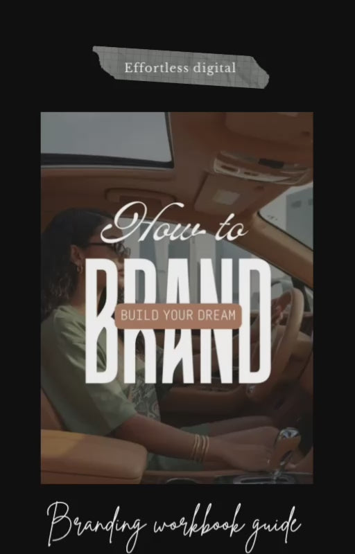 Branding Workbook & Strategy Guide - PLR